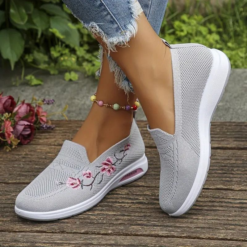Hot Special Discount 70 OFFWomens breathable embroidered shoes soft comfortable - Image 3