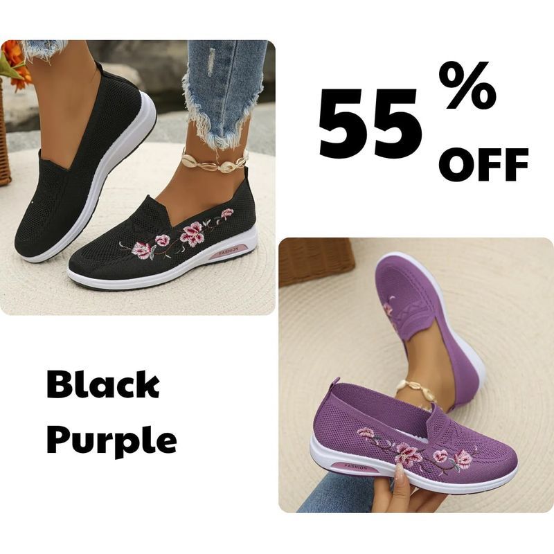 Hot Special Discount 70 OFFWomens breathable embroidered shoes soft comfortable - Image 22